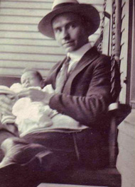 Alva MacLaughlan and baby