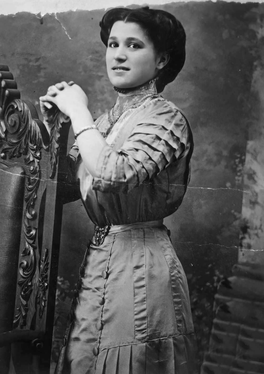 Bertha Gohr, c. 1908, Chicago