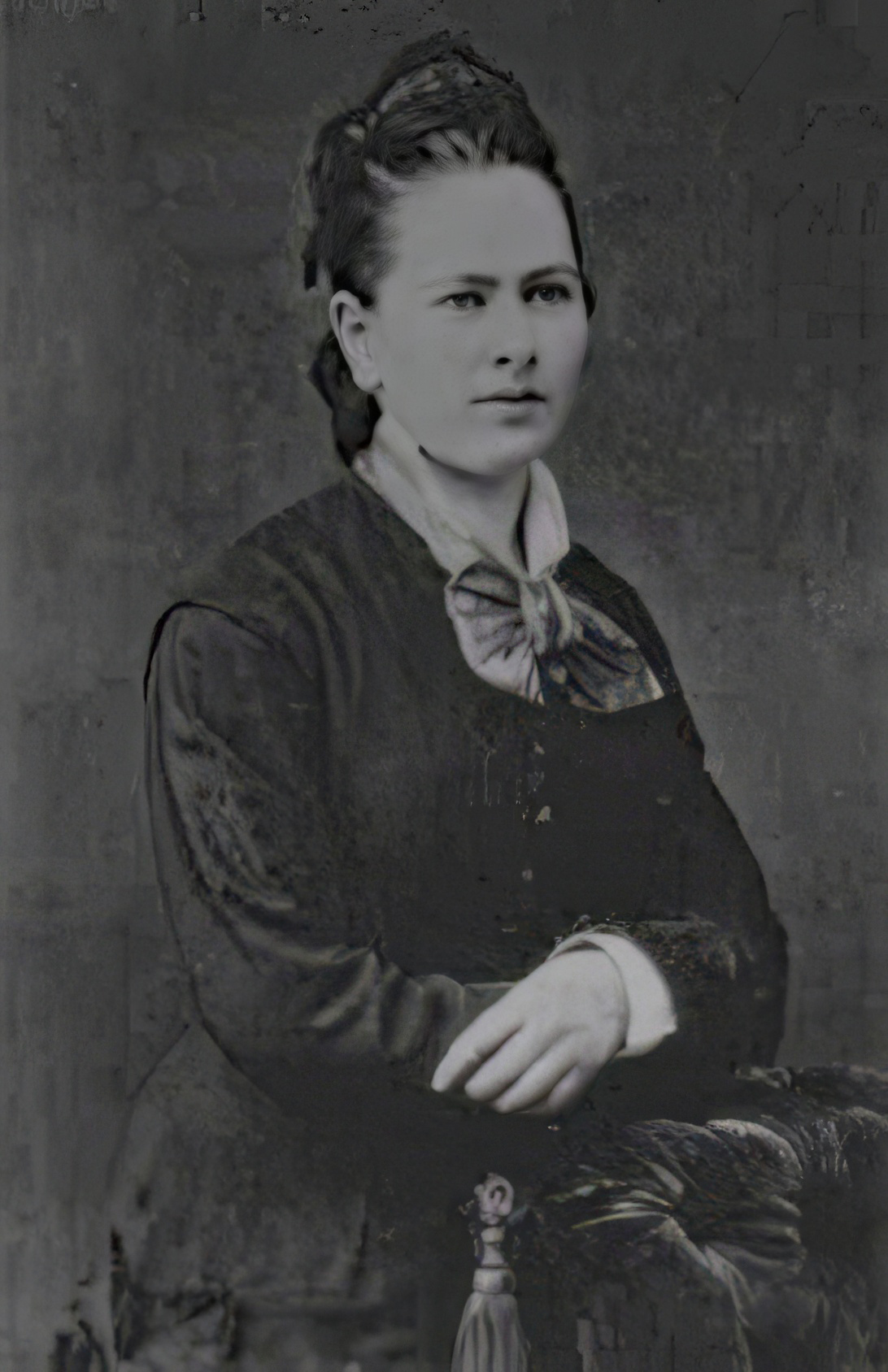 Bertha Ottilie Helmling, wife of Ludwig Philipp Heinrich Dressel, Karlsruhe.