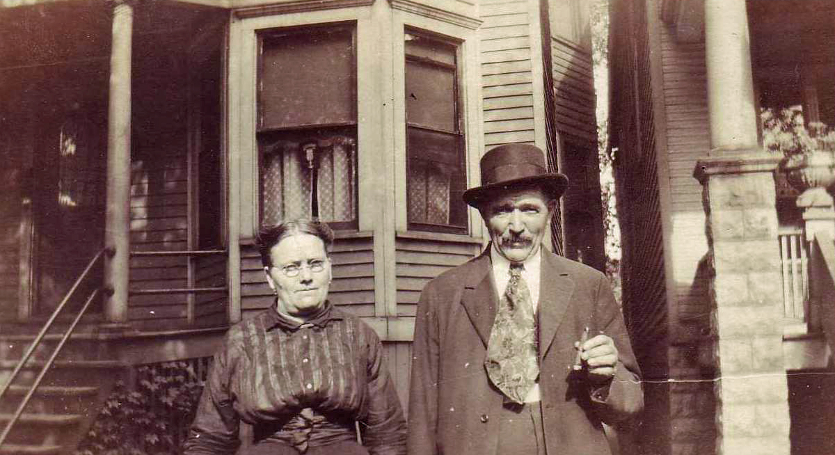 Catherine and Thomas Mikkelsen 1906
