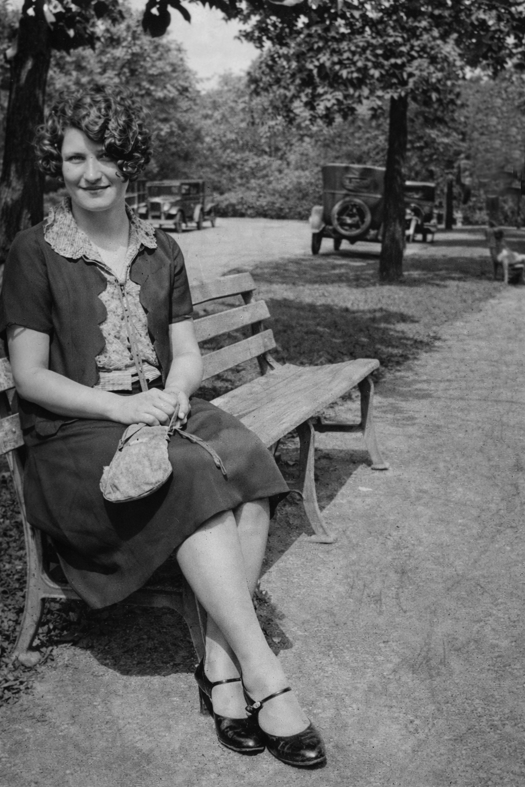 Evelyn Collins Justin, daughter of Edward Collins and Carrie Gohr, Chicago.