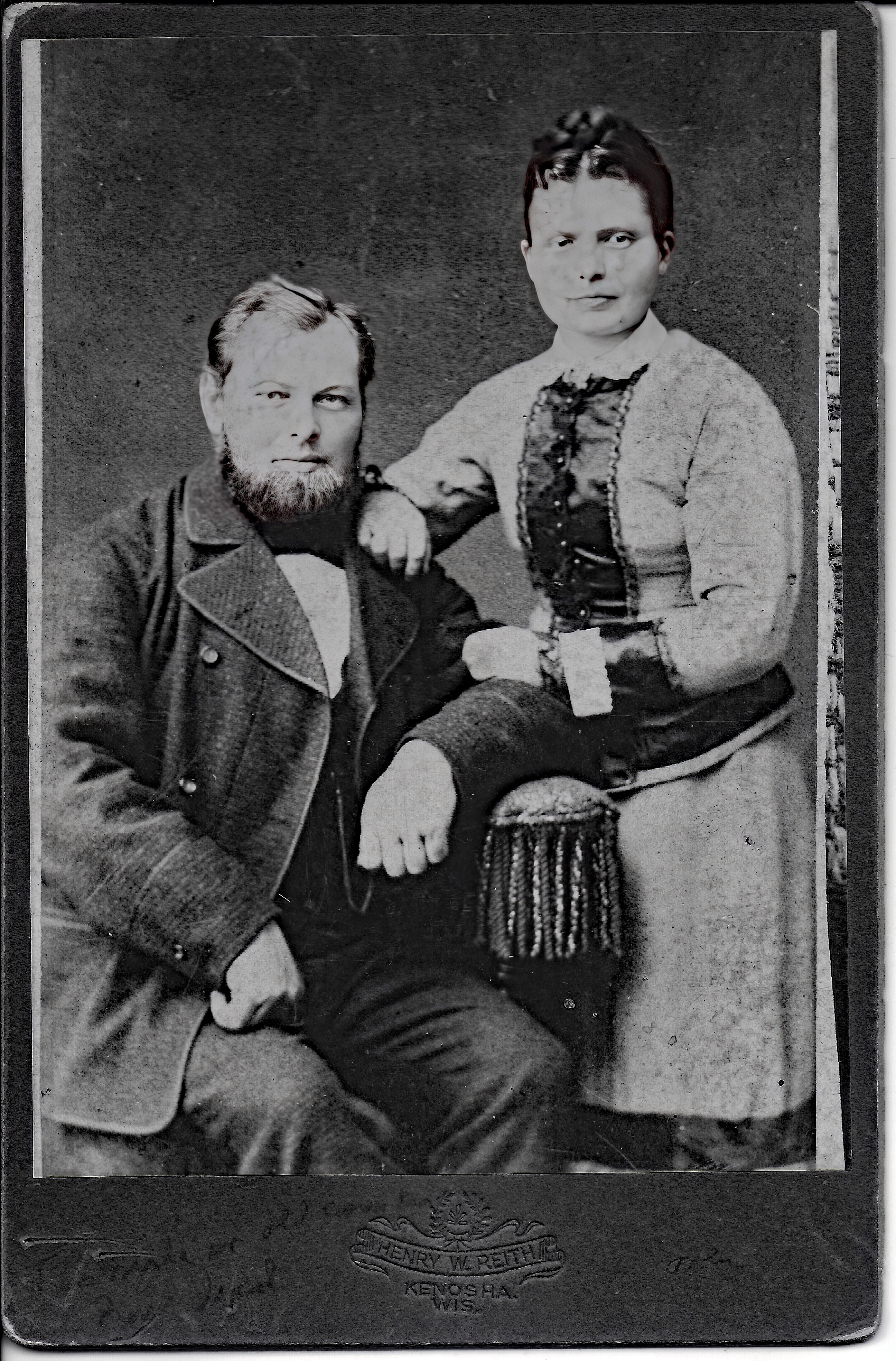 Fritz and Helena Burmeister 1885
