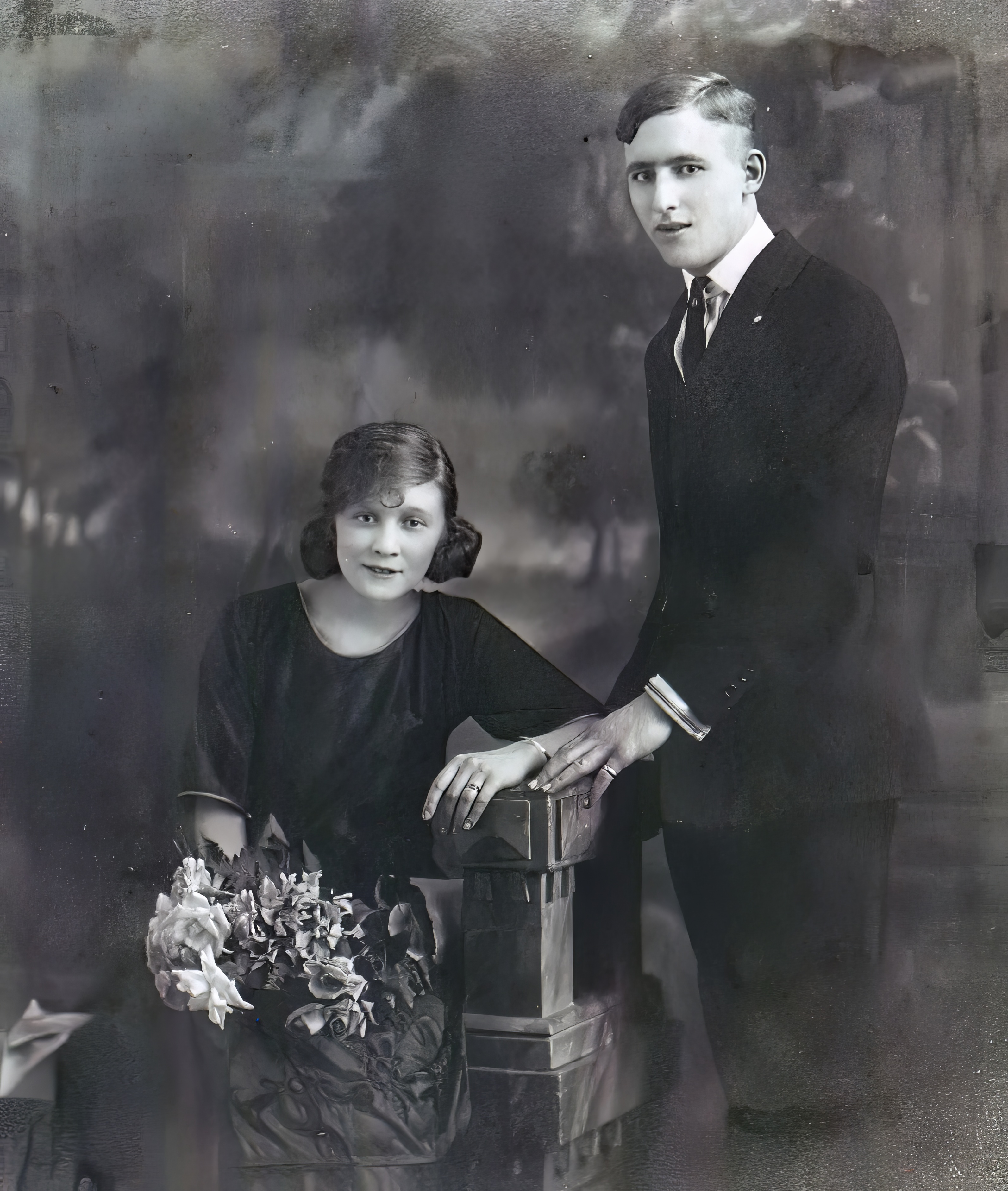 Henry Alfred Petersen and Marie Malatinka, 1921