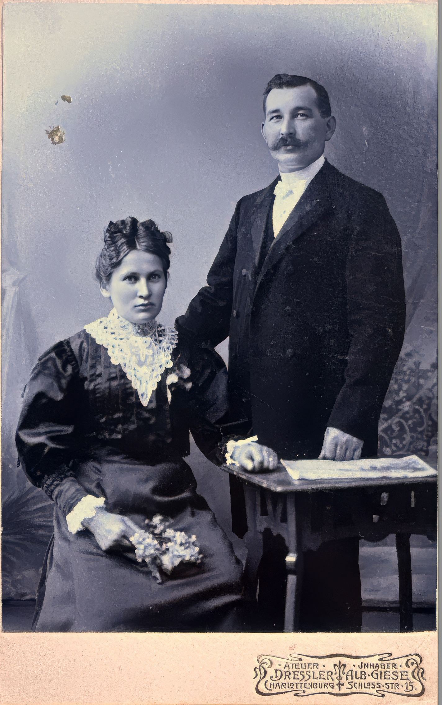 Breetzke-Moede marriage, Charlottenburg, Germany 1902