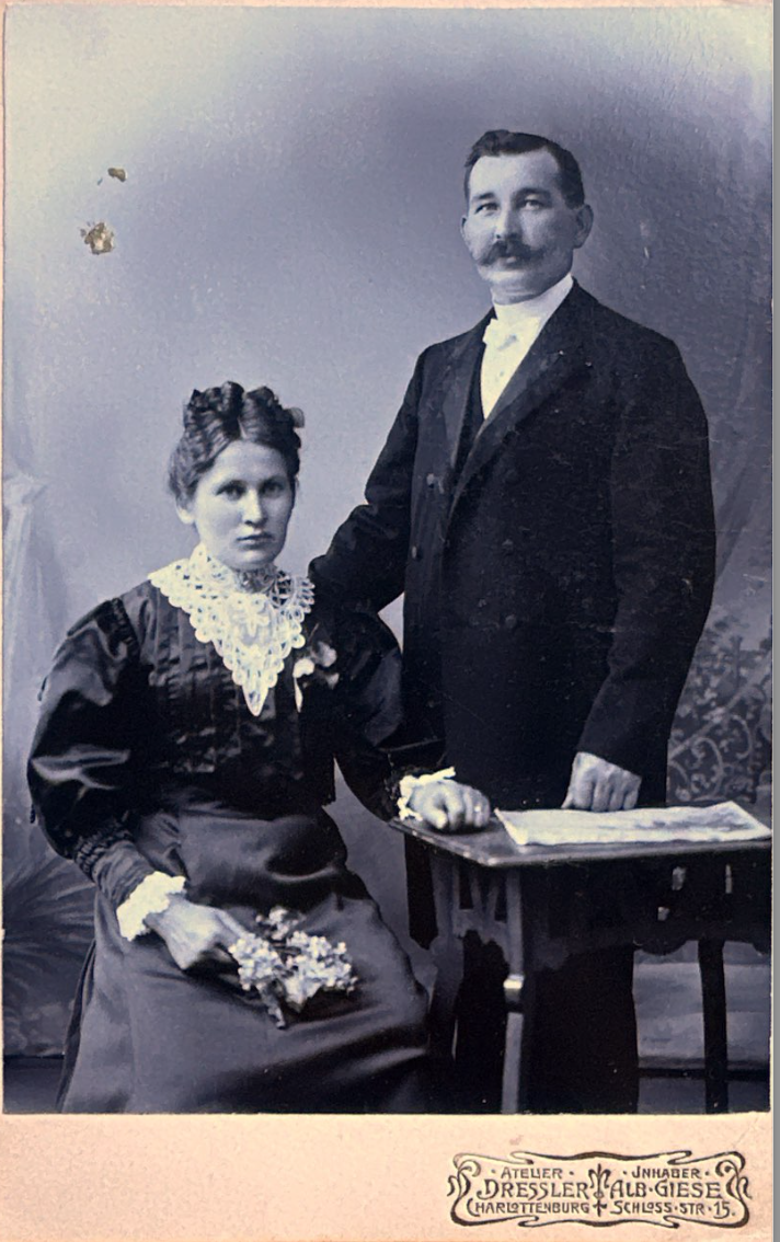 Mathilde Moede and Hermann F. Breetzke, Charlottenburg, Germany