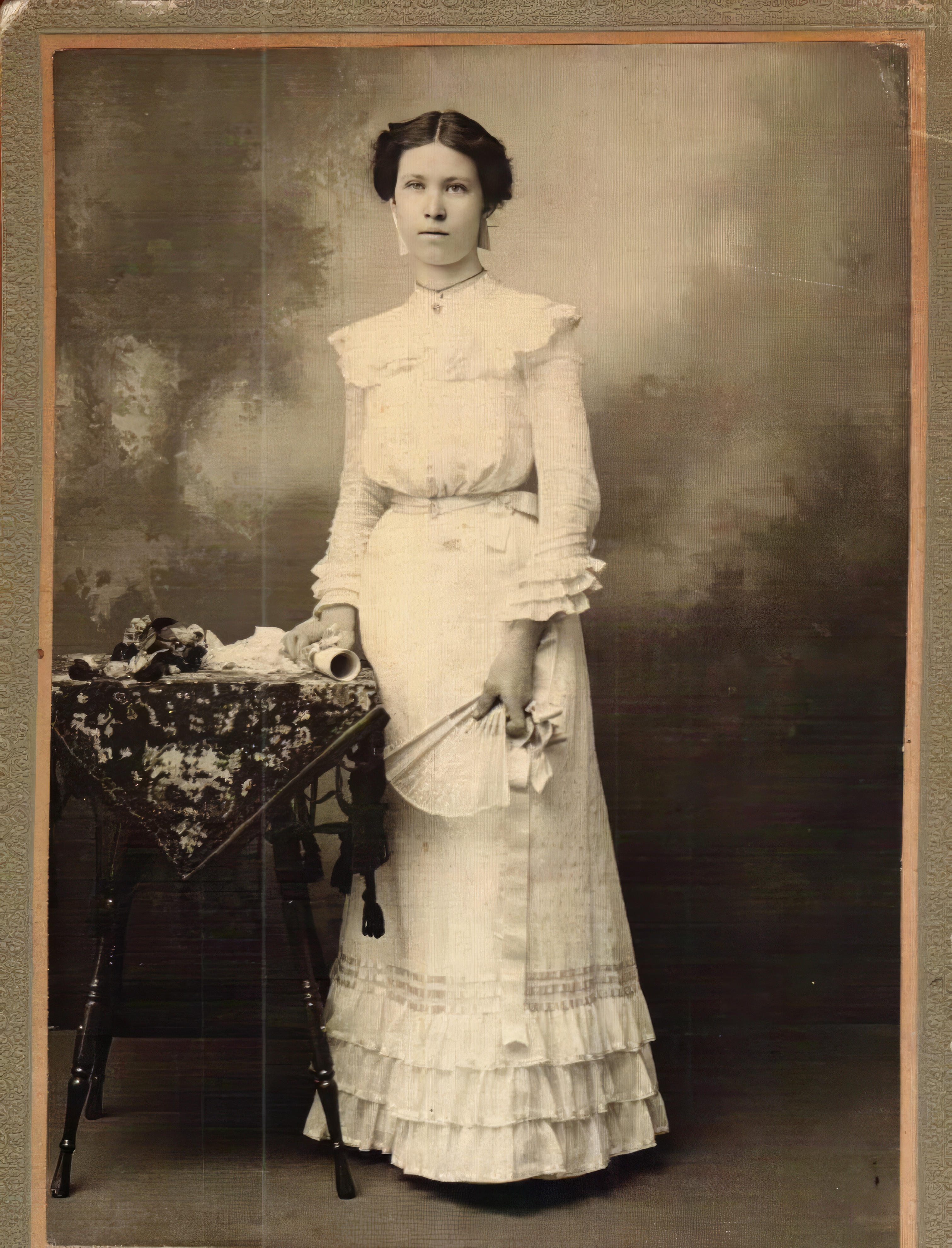 Ida H. Breetzke, Wisner, Nebraska circa 1902