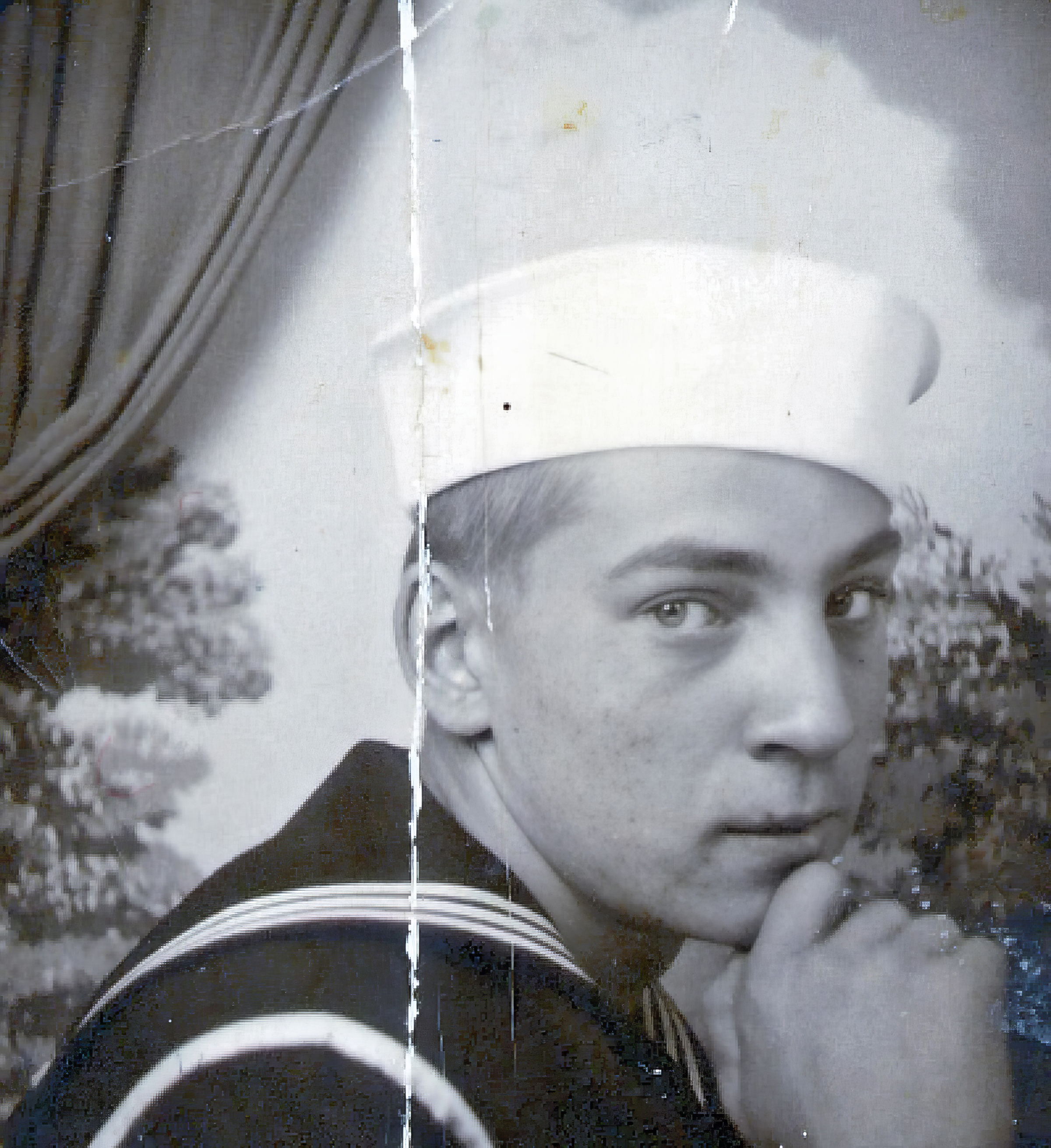 James Clarence Jatho, son of George and Ruth Jatho, in his Navy uniform, Chicago.