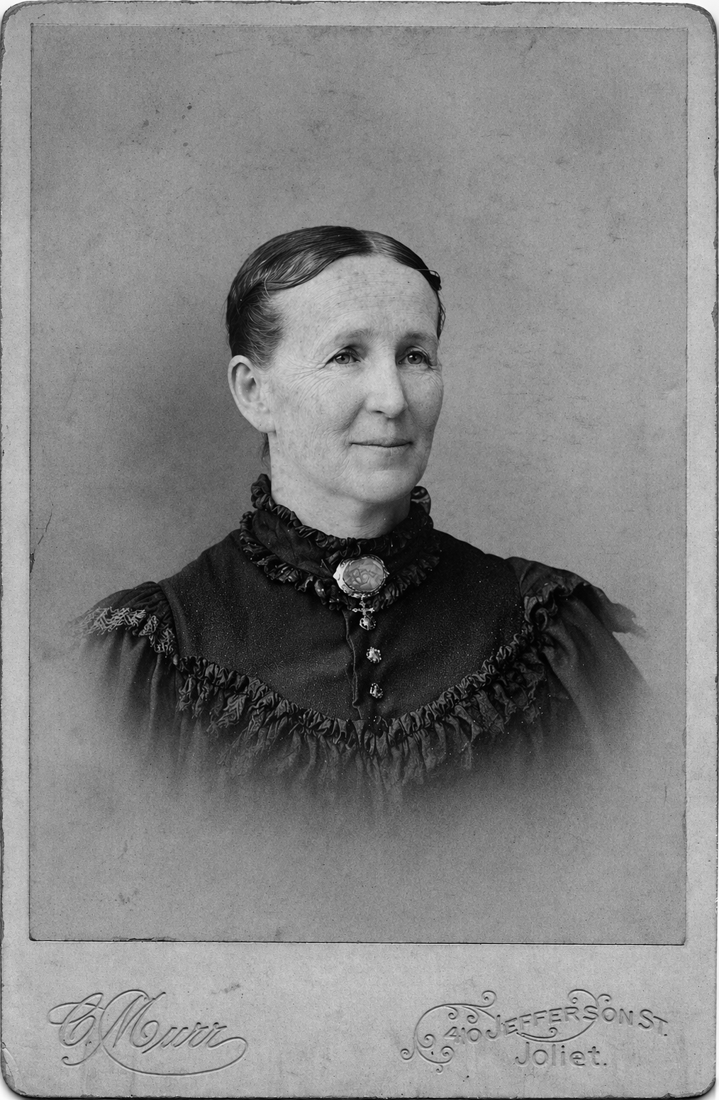 Margaret Burke Burrill, circa 1900, Will County, Illinois