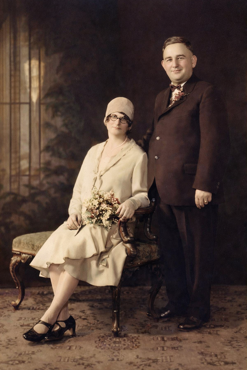 Petersen-Allen wedding, 1930