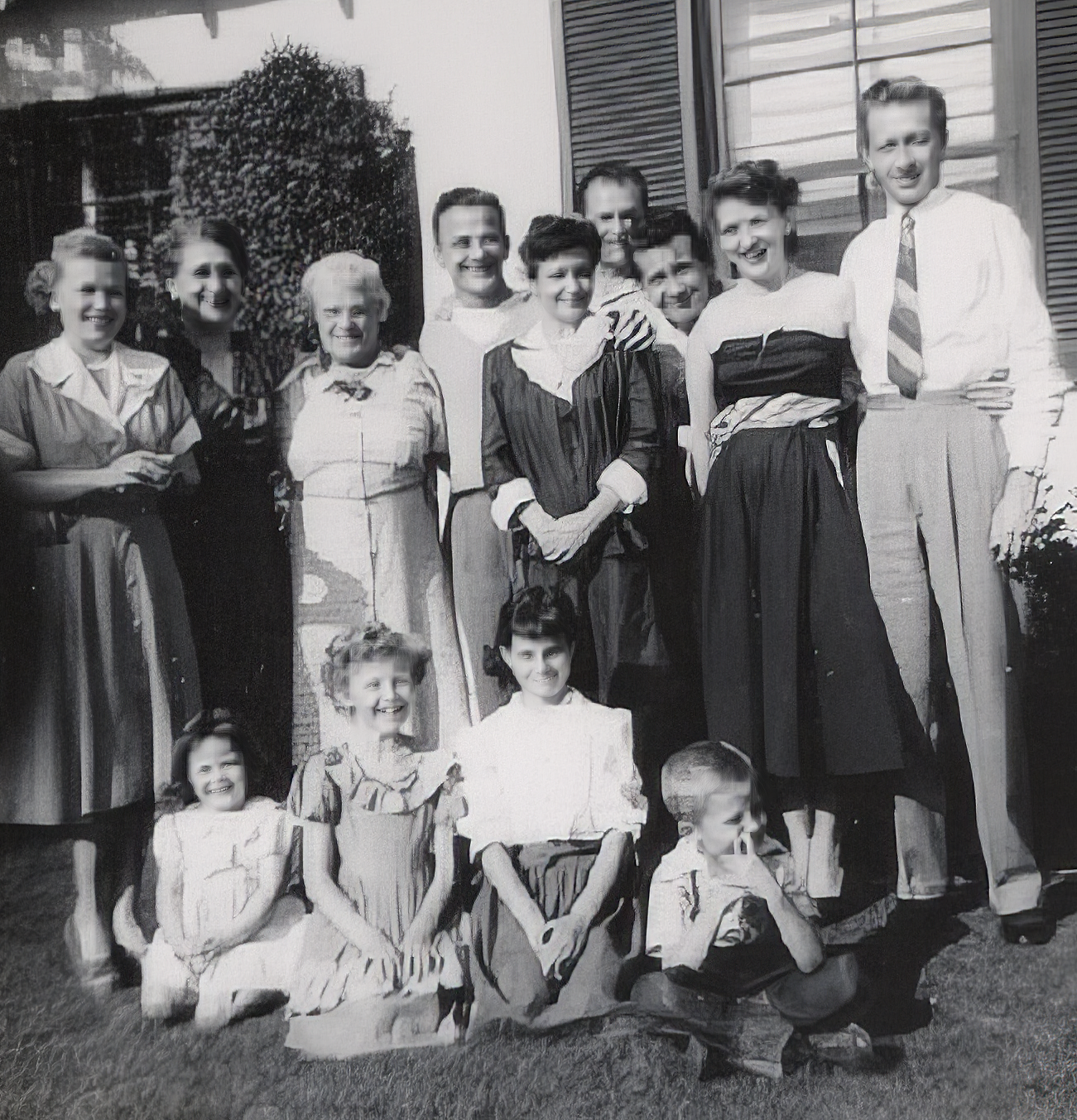 A celebration of family: Gohr/Meyers, Gohr/Bruns, and Bruns/MacLaughlan.