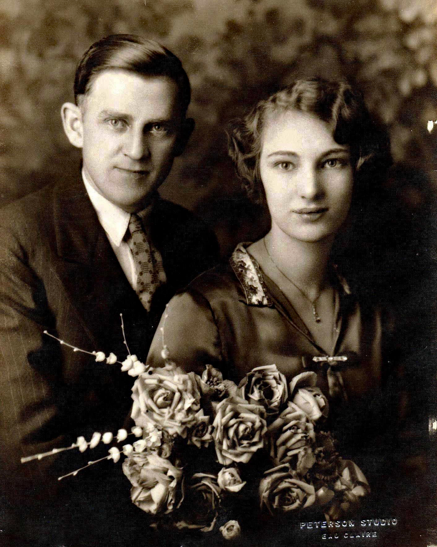 Adolph Olson and Dorothy Kruschke, 1924