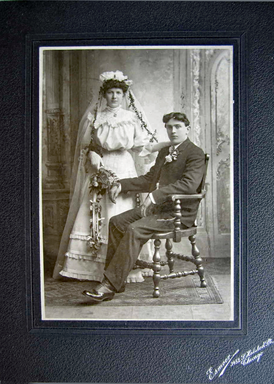 DeLuryea-Trabant wedding, 1906