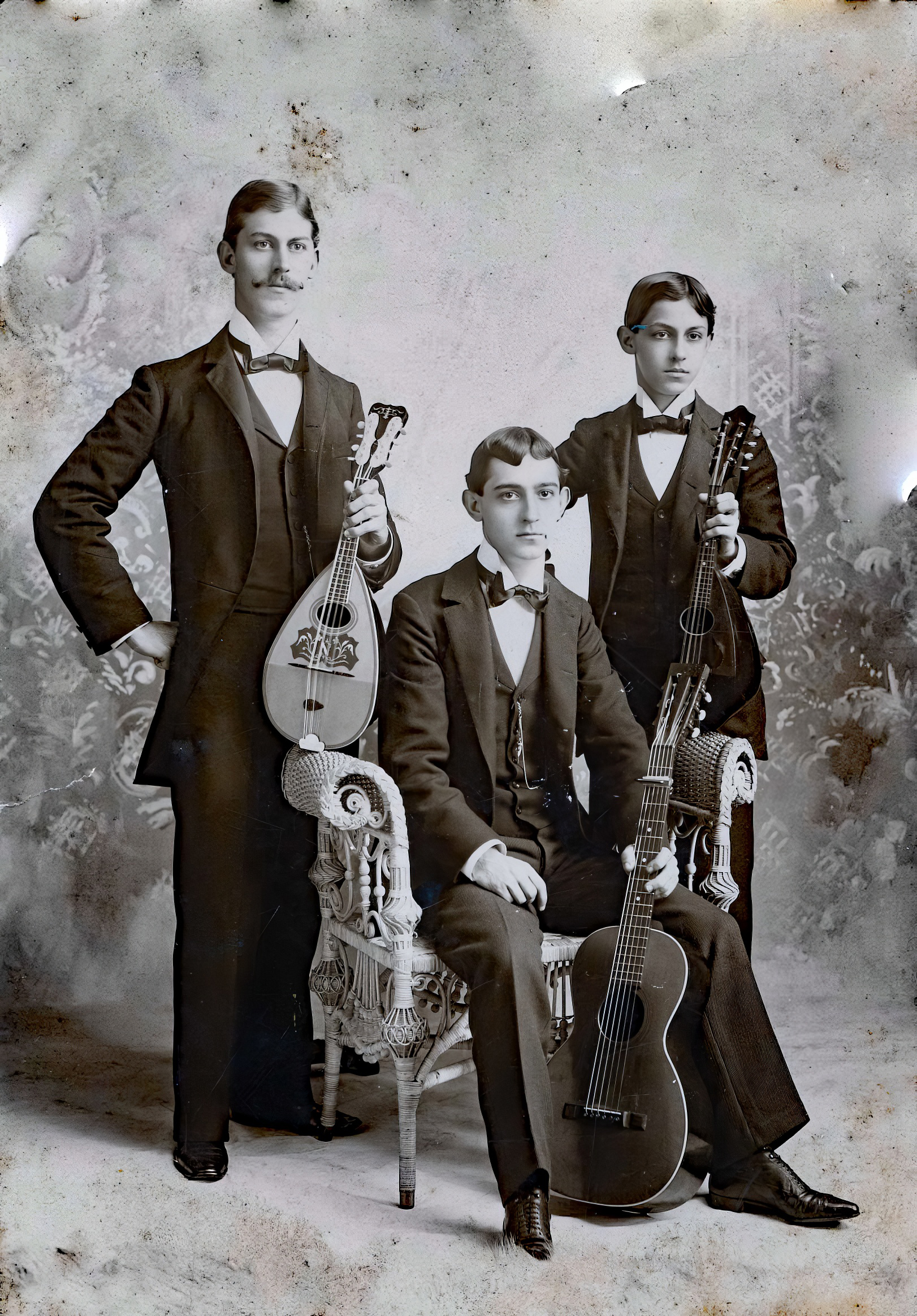 Phillip, George, and Emile Breitenbucher, Müller-related cousins from Atlanta GA
