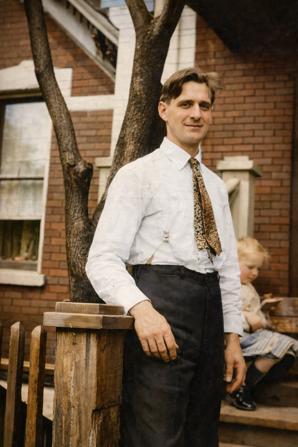 Rudy Goh about 1915, Chicago