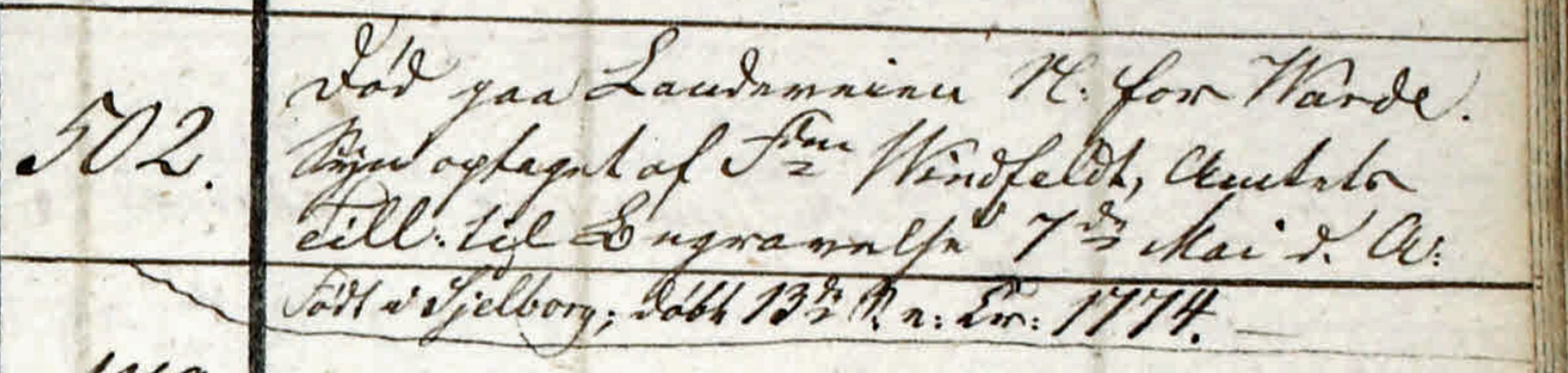 Death record, Barbara Sørensdatter, Hostrup, Ribe, Denmark 1842