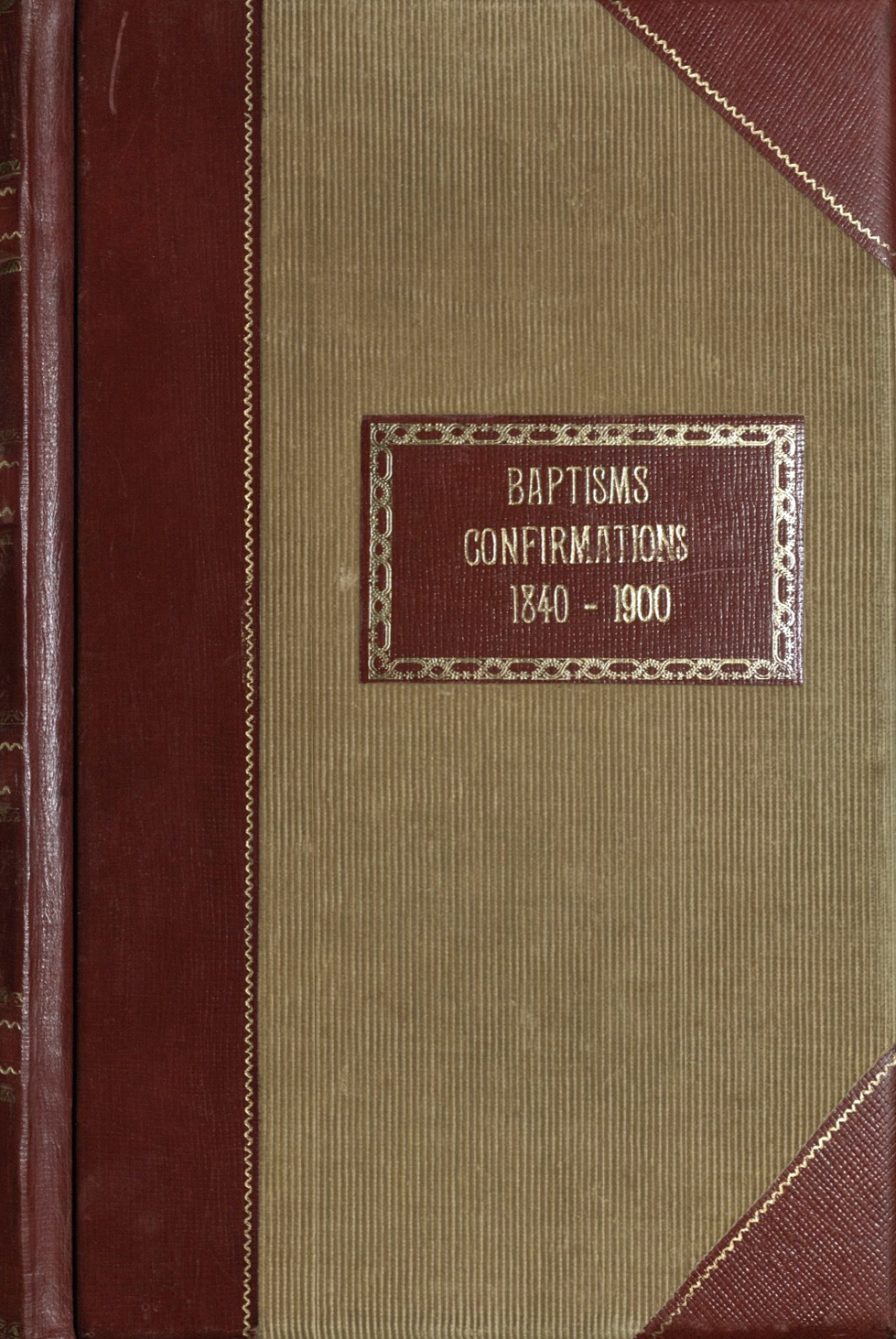 St. Matthew's parish book 1840-1900'