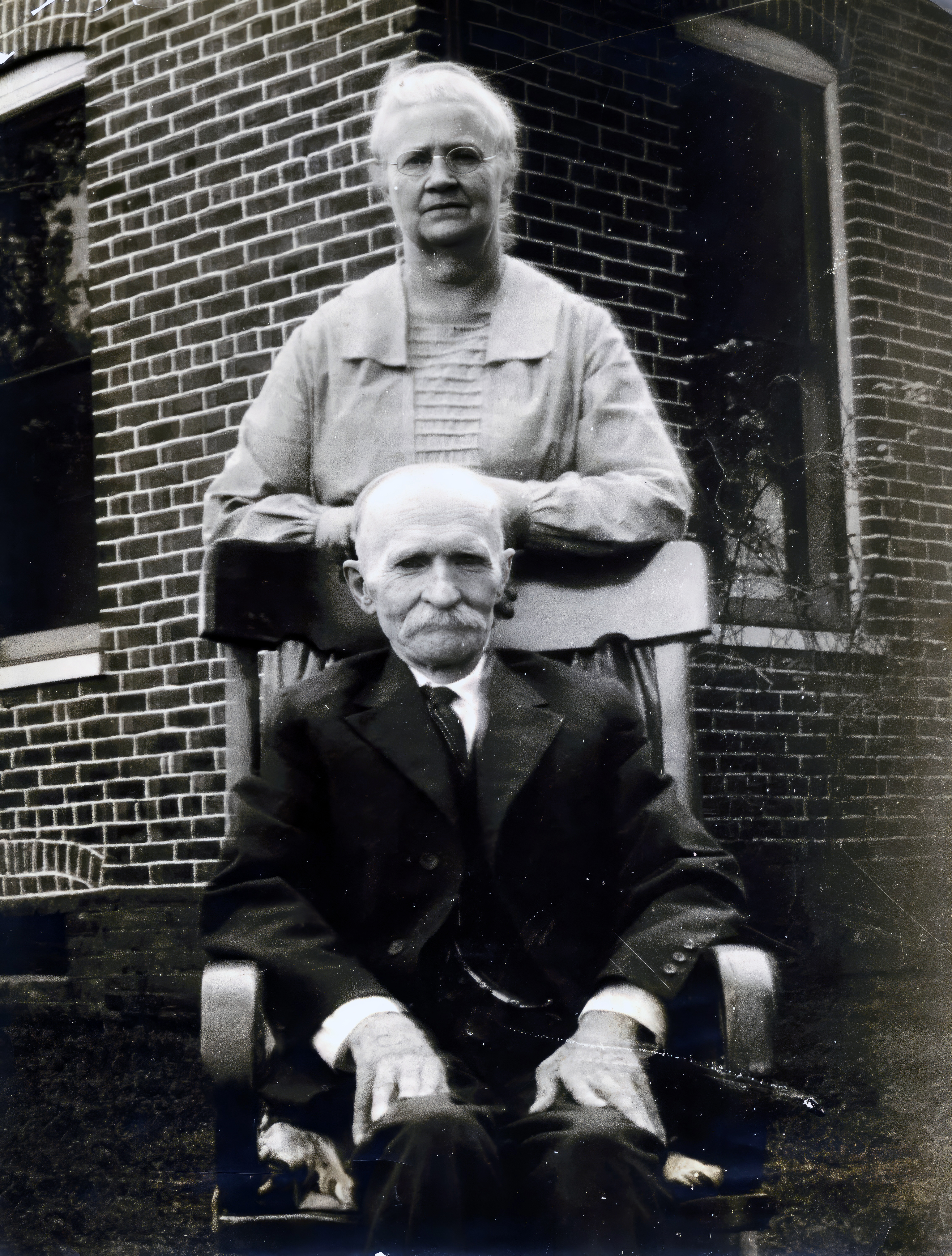 Friedich Michael Trabant and his wife Pauline Wulhelmine Diekmann, Indiana