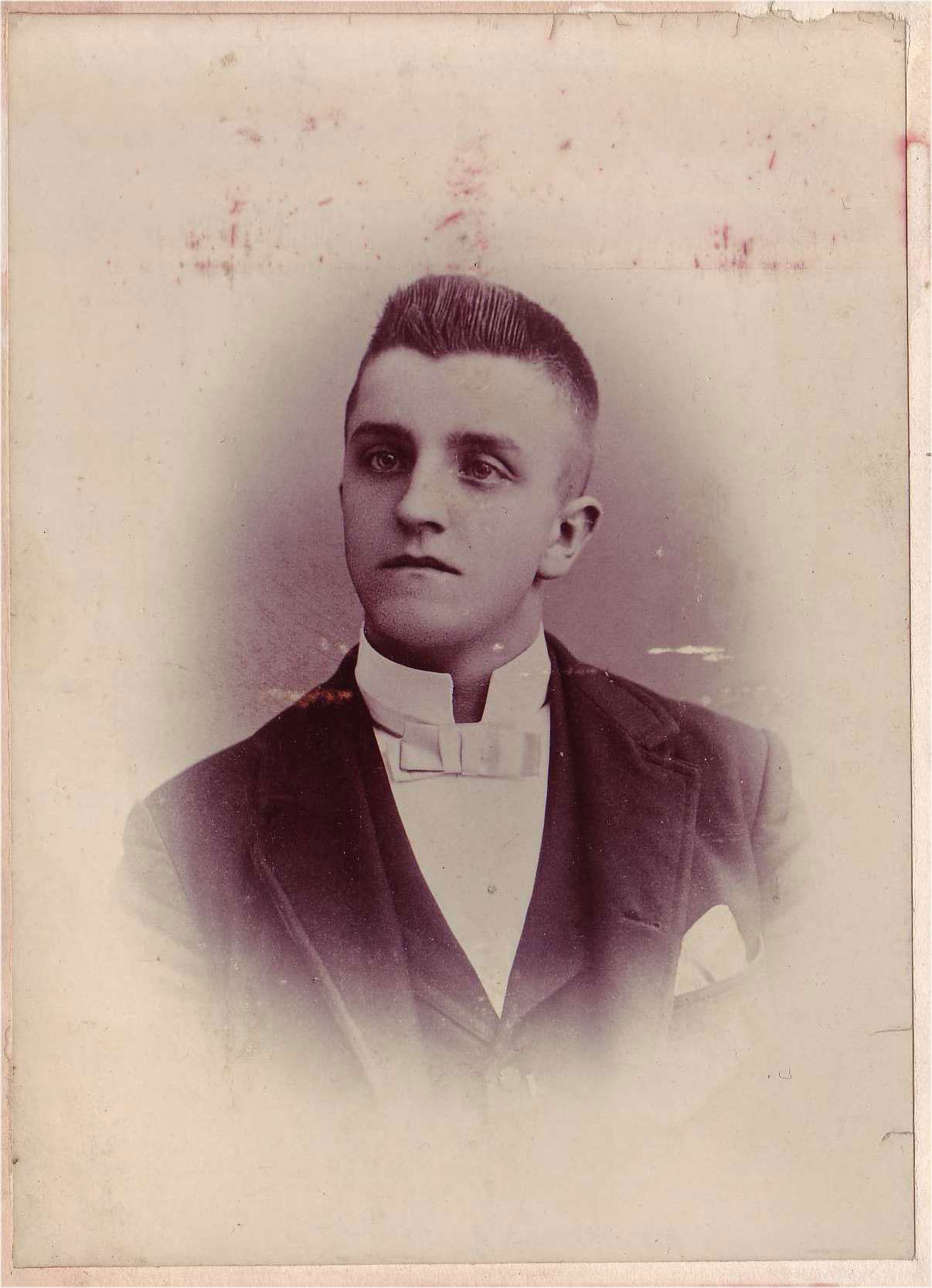 Unknown Petersen boy circa 1902
